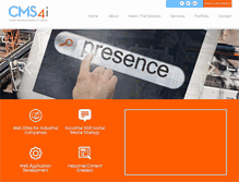 Tablet Screenshot of cms4i.com